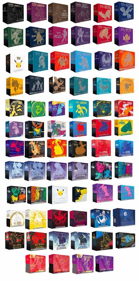 Elite Trainer Boxes (ETBs)